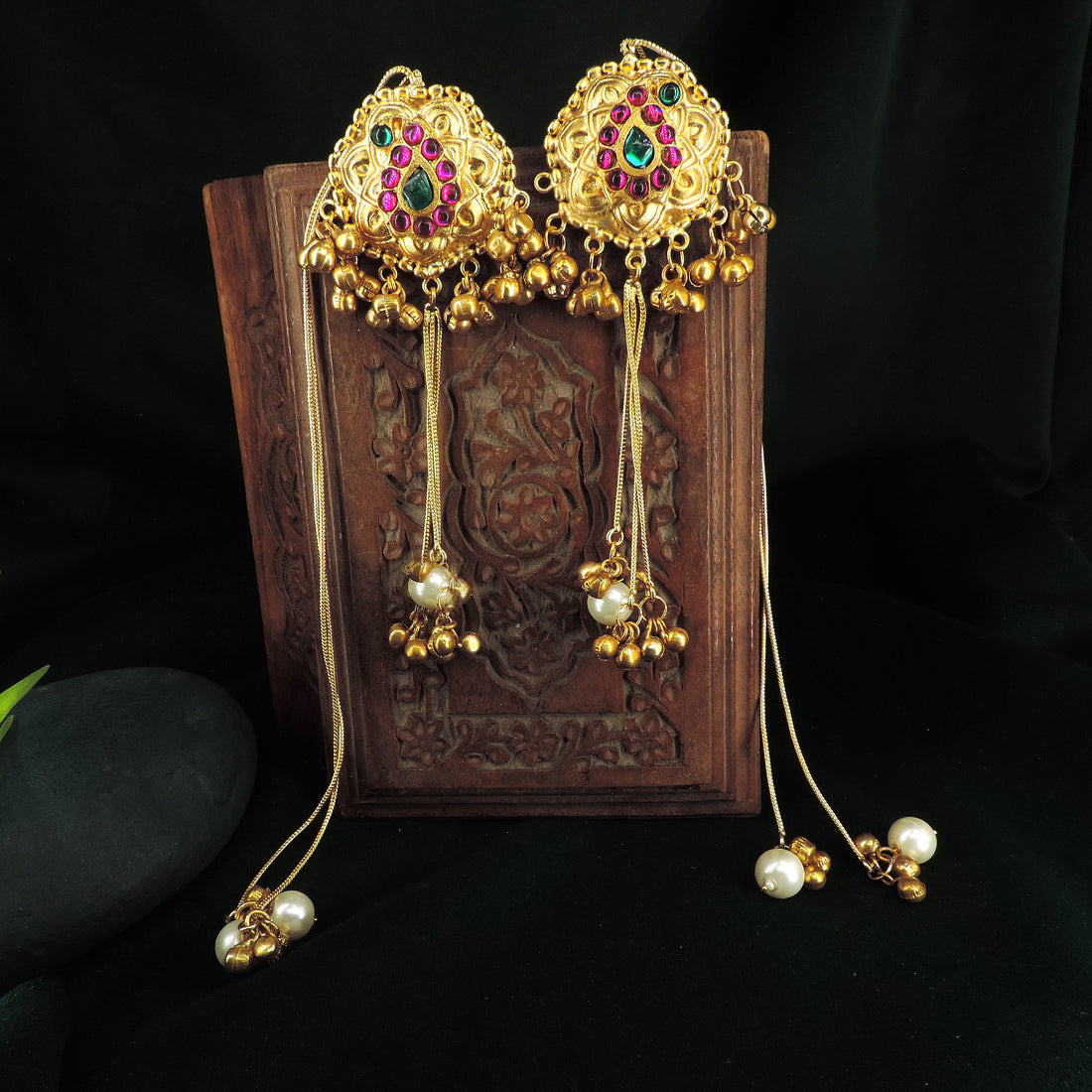 Dream Charm earings with kanauti
