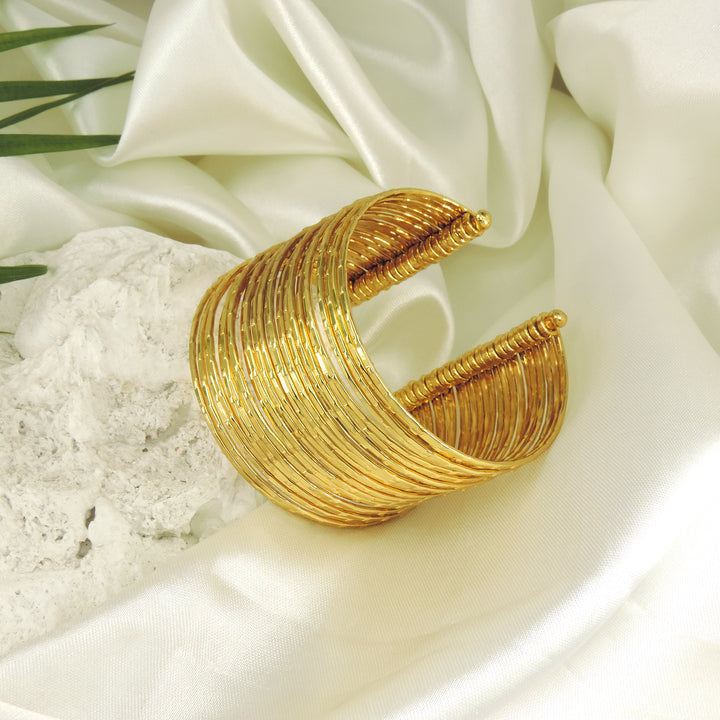 Orb & Edge Cuff