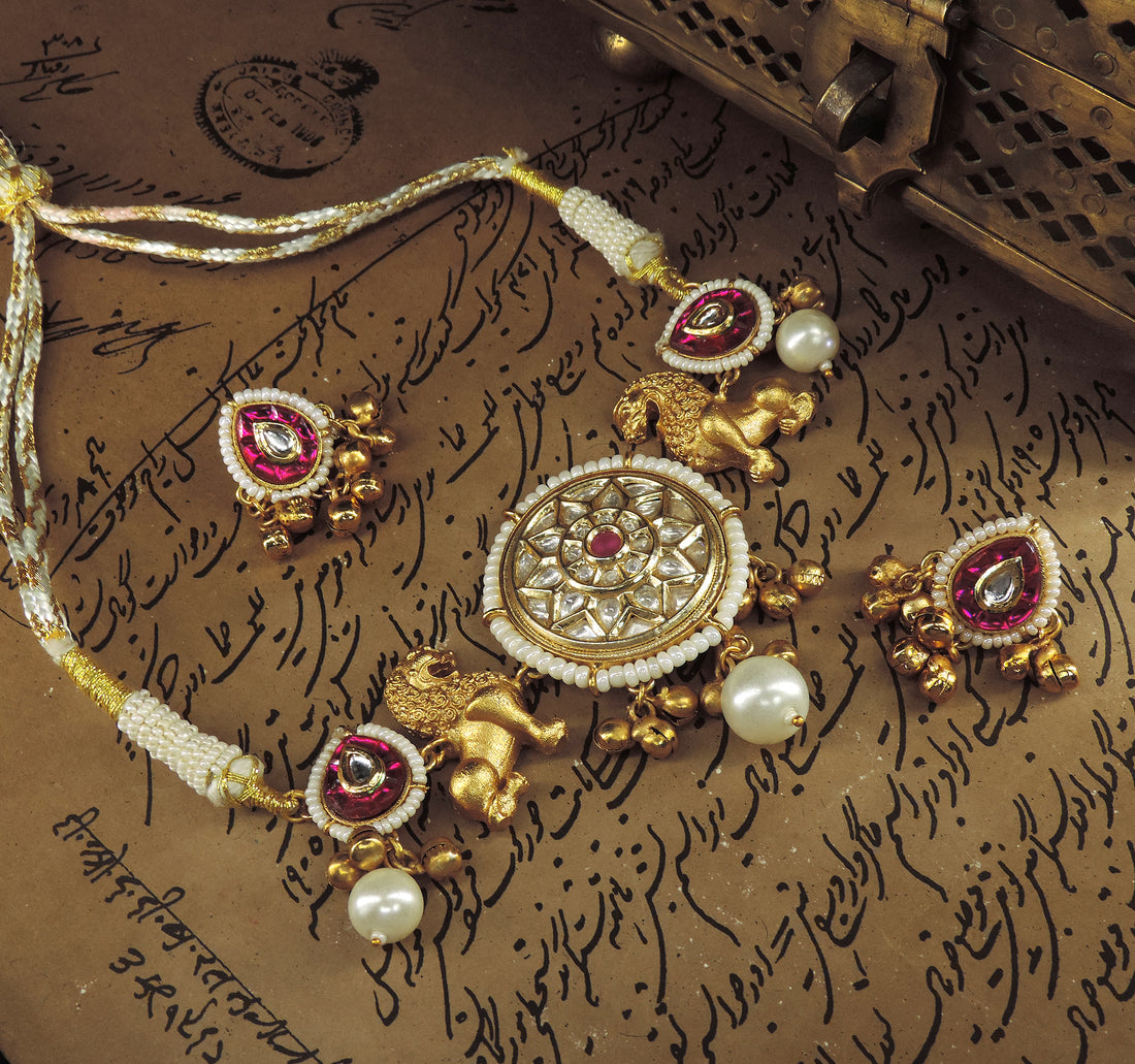 Sanam e Dil necklace with earings
