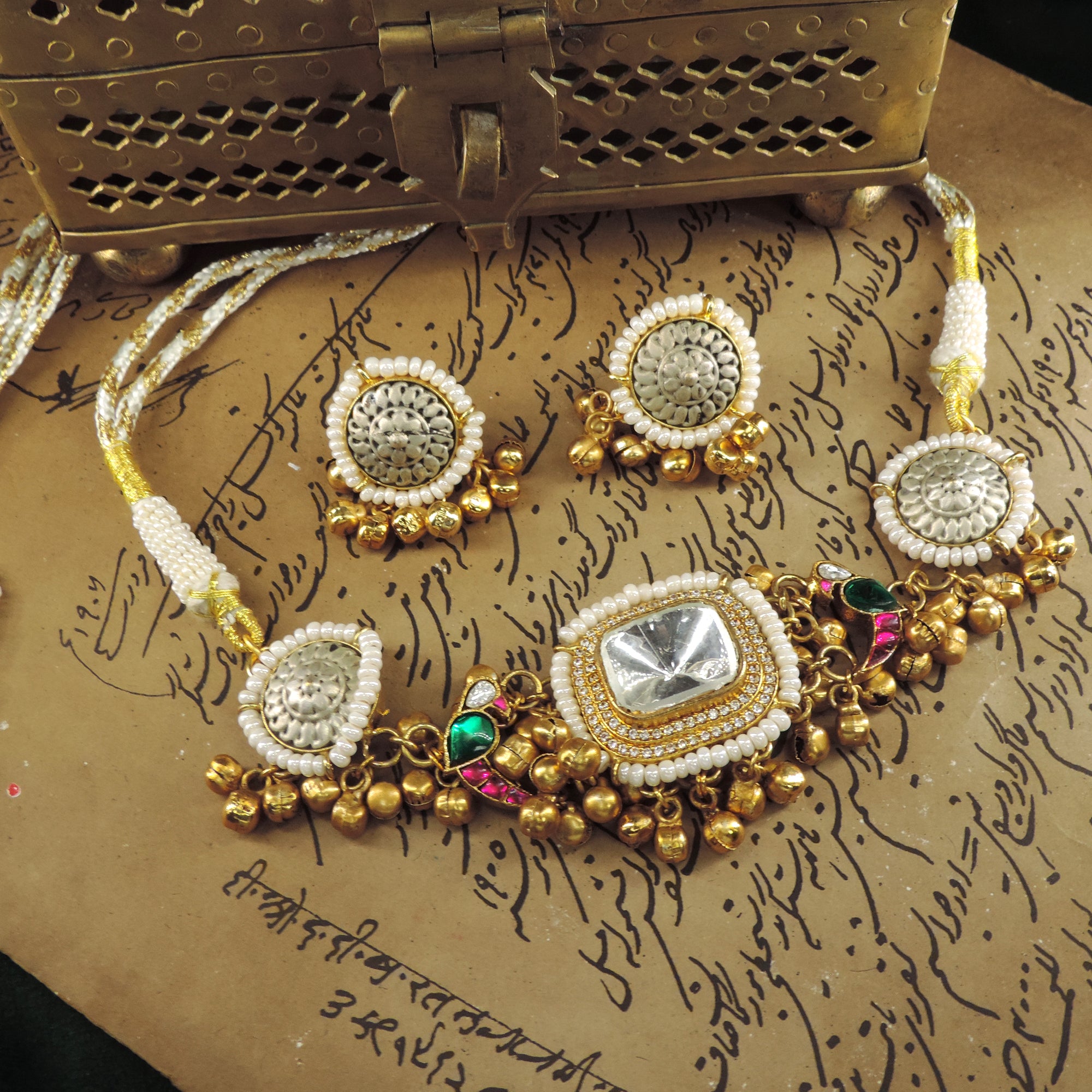 Dhum Dhaam necklace with earings
