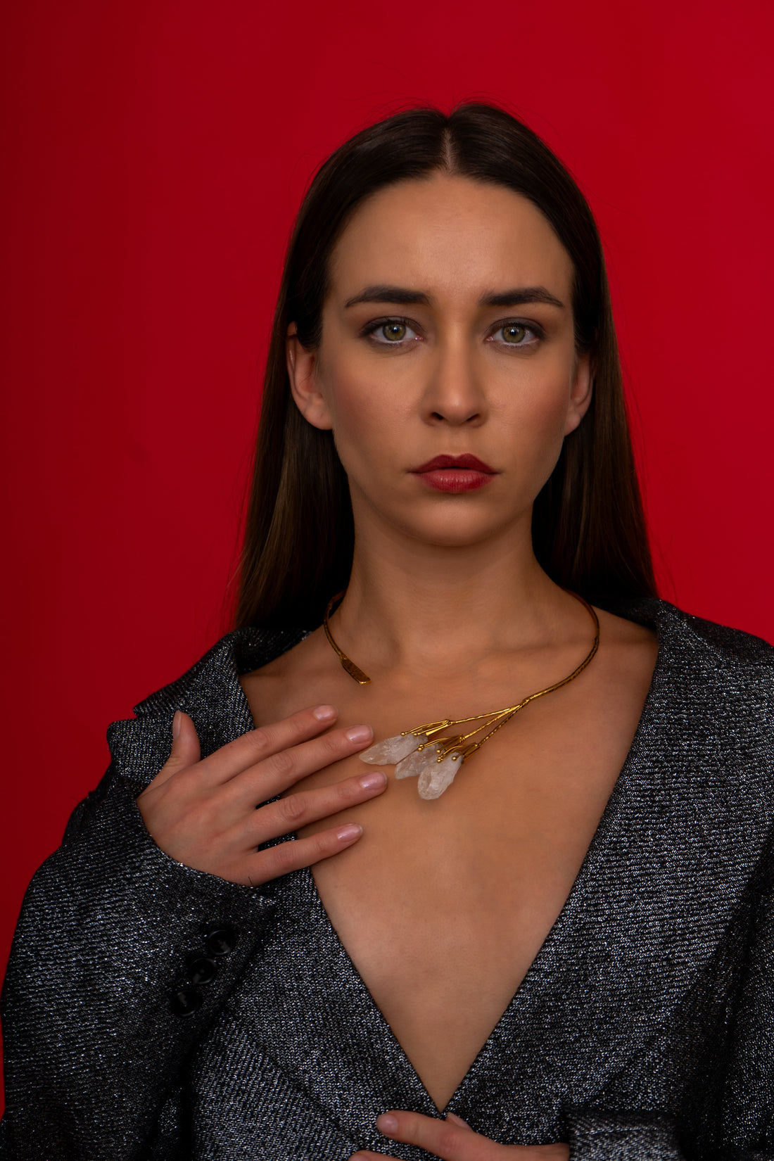 BOLD ROCK NECKLACE