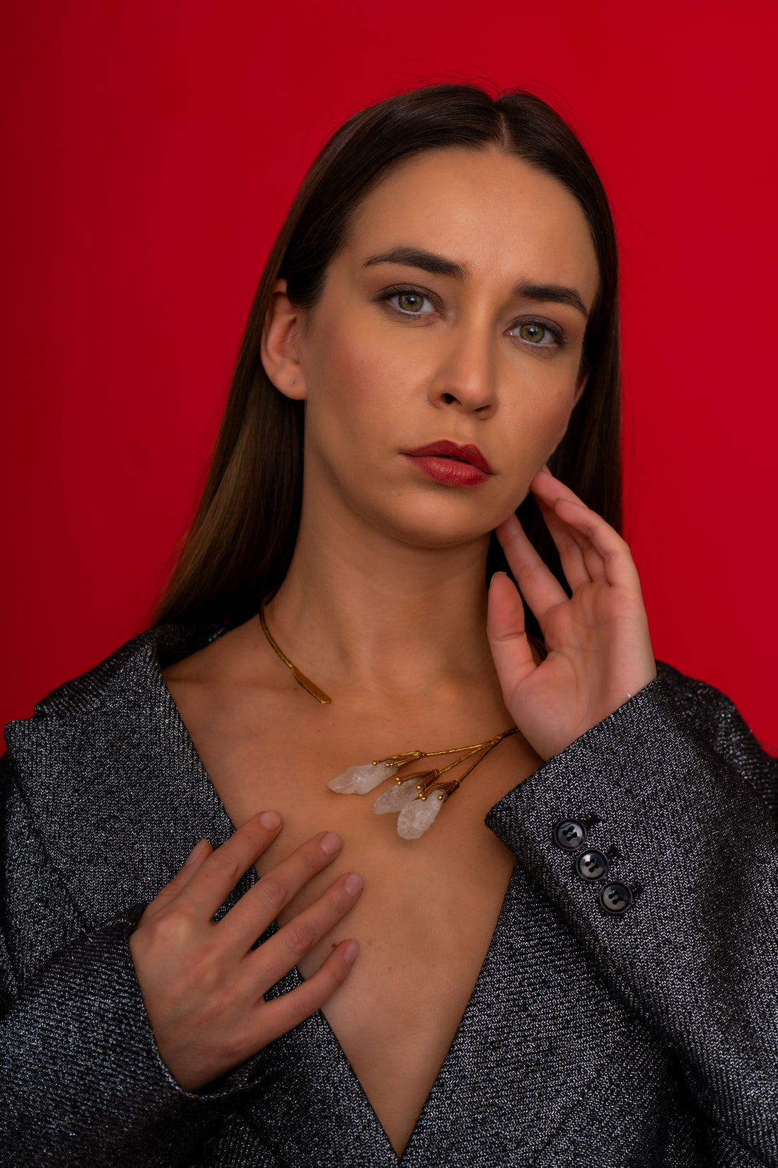 BOLD ROCK NECKLACE