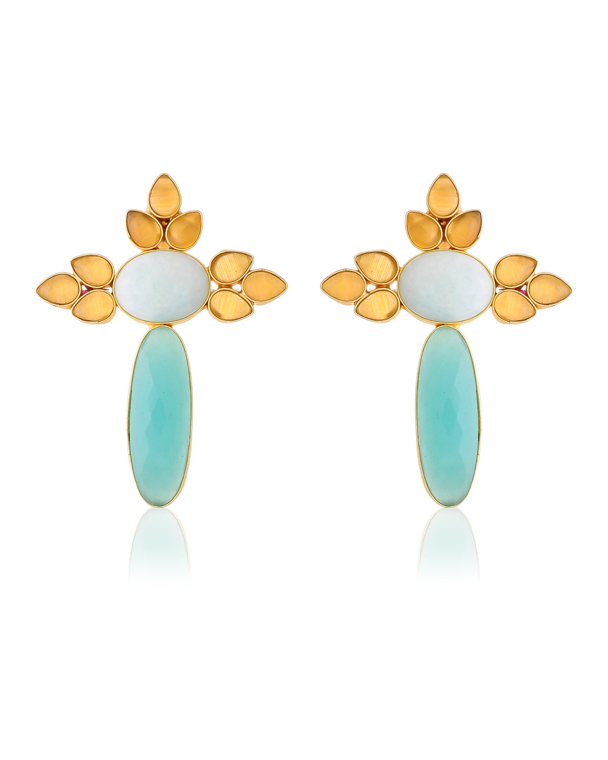XANTHE YELLOW EARRINGS