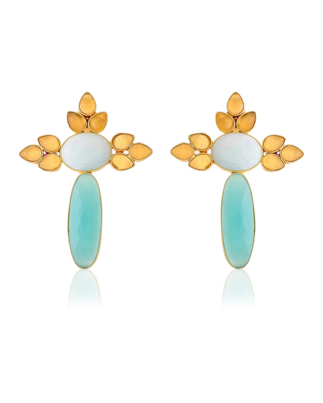 XANTHE YELLOW EARRINGS