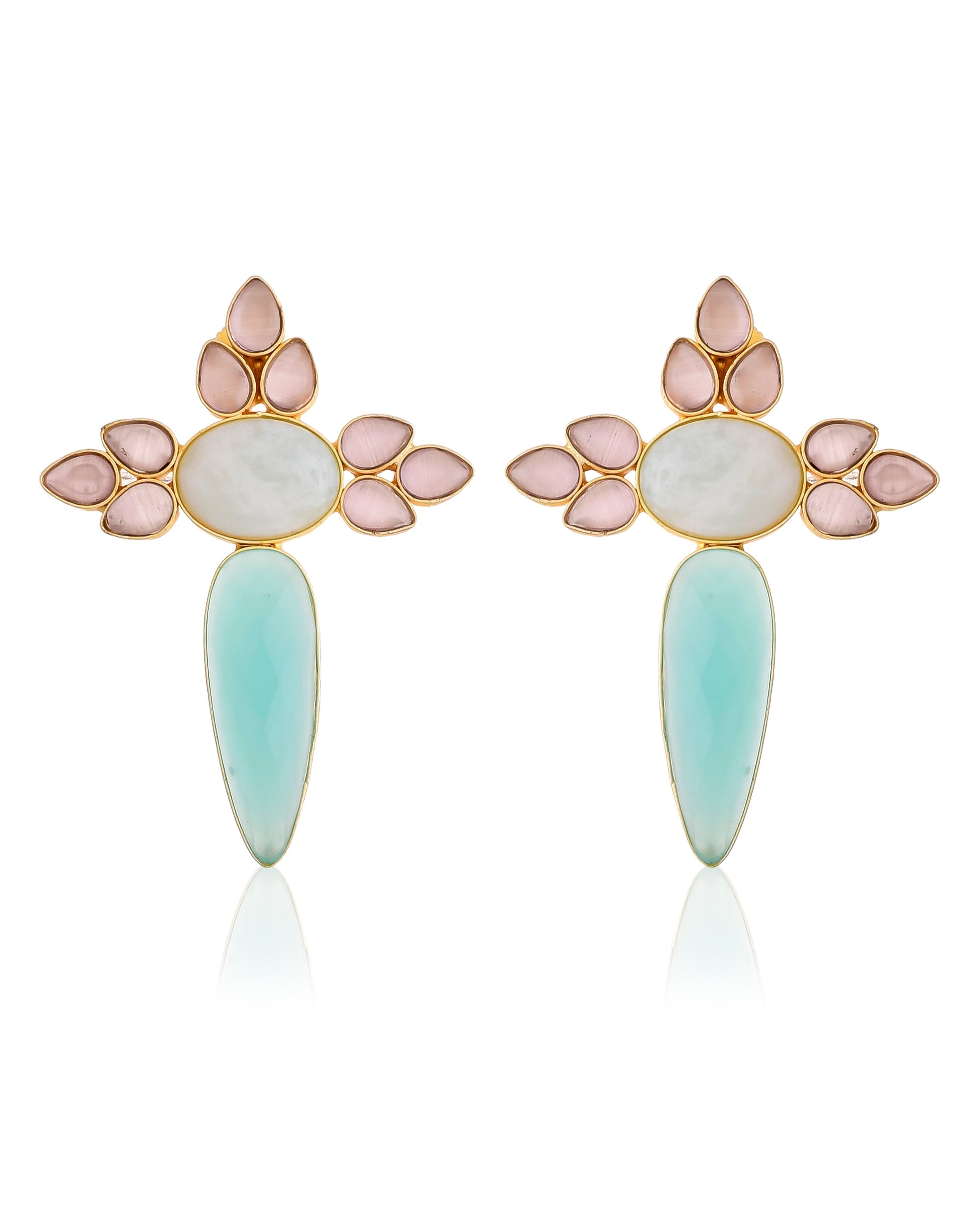 XANTHE PINK EARRINGS