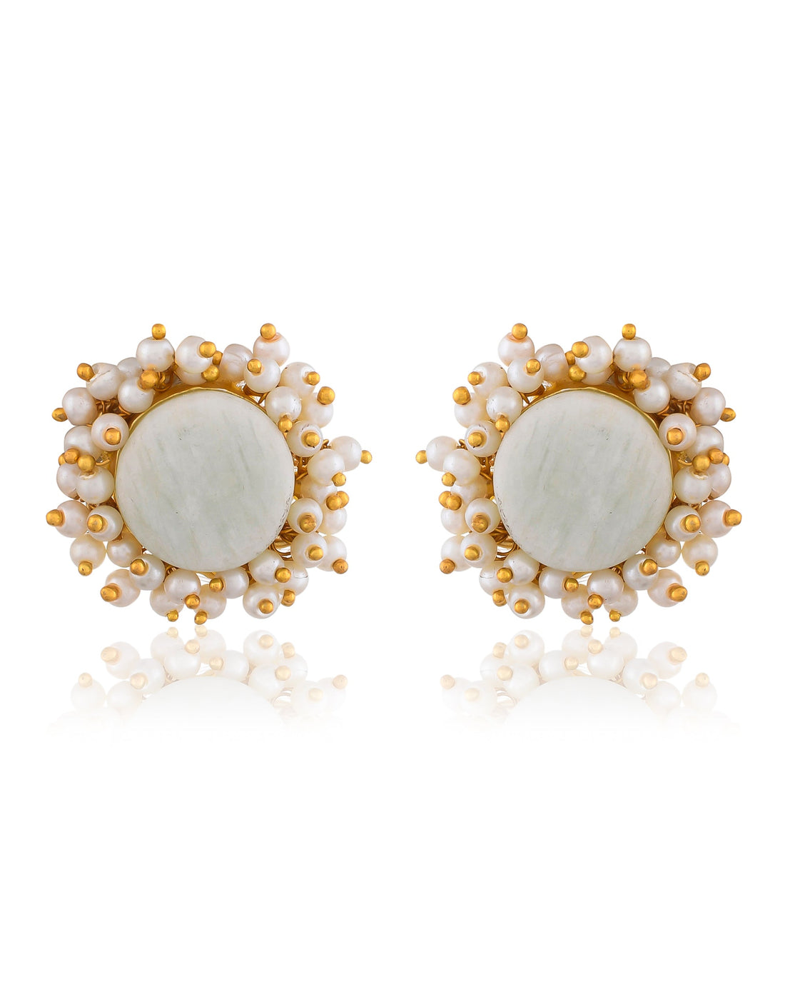 AQUAMARINE ROUGH EARRINGS