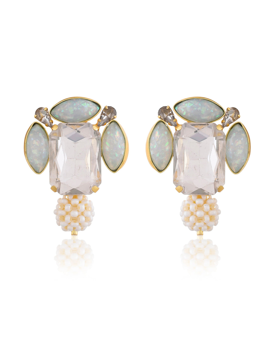 BLUE AND WHITE STUDS