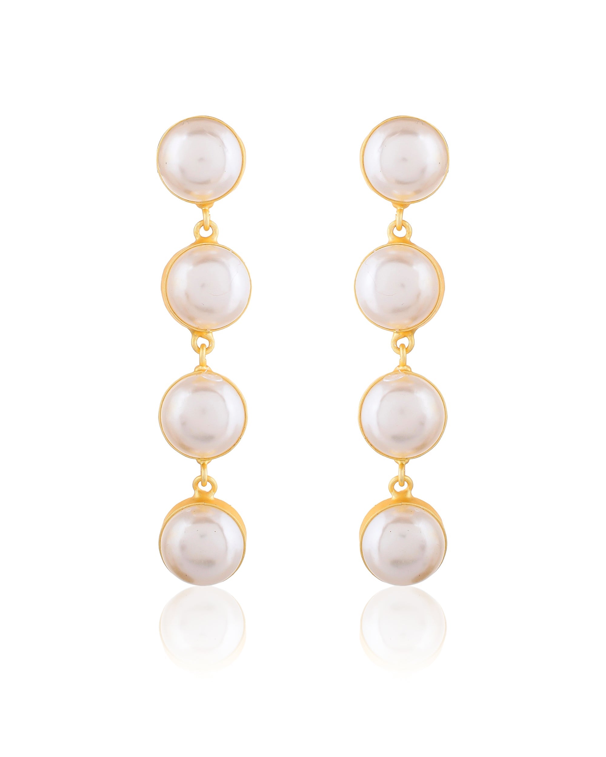INFINITY PEARL EARINGS