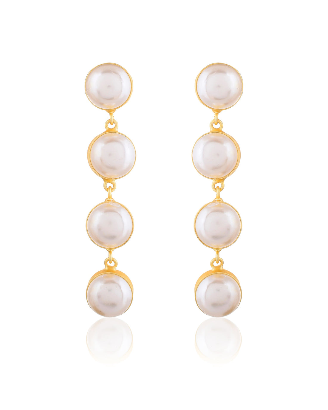 INFINITY PEARL EARINGS