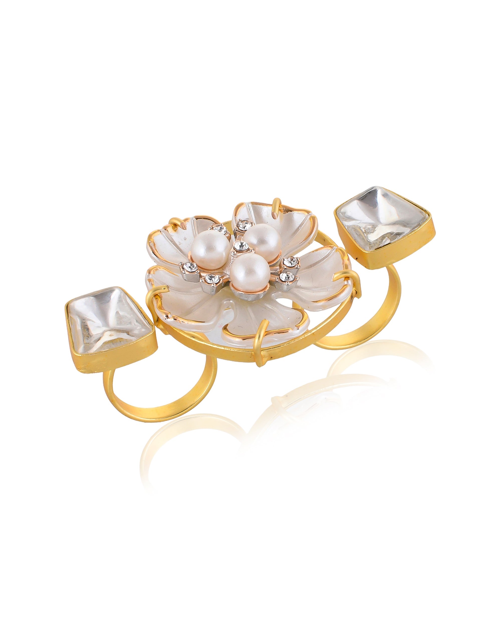 RESIN FLOWER RING