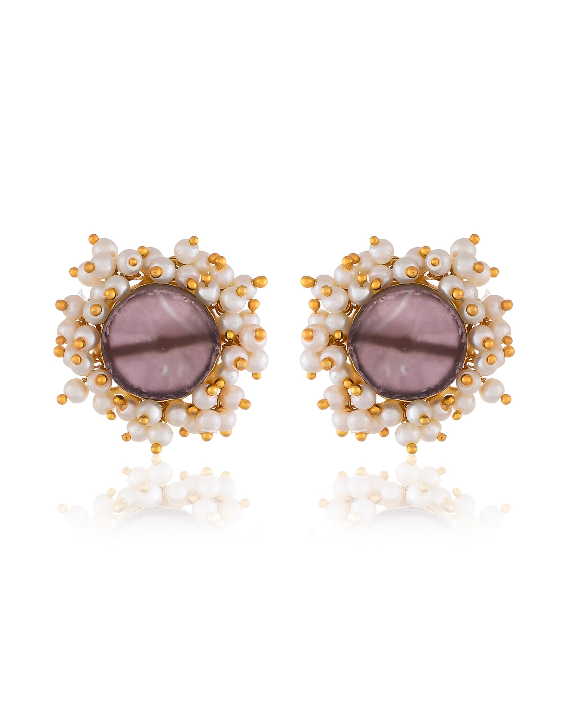 AMETHYST ROUGH EARRINGS