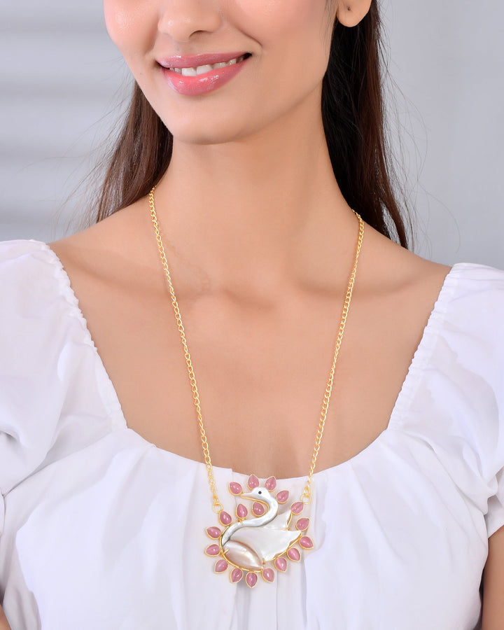 SWAN IN THE WATER PENDANT