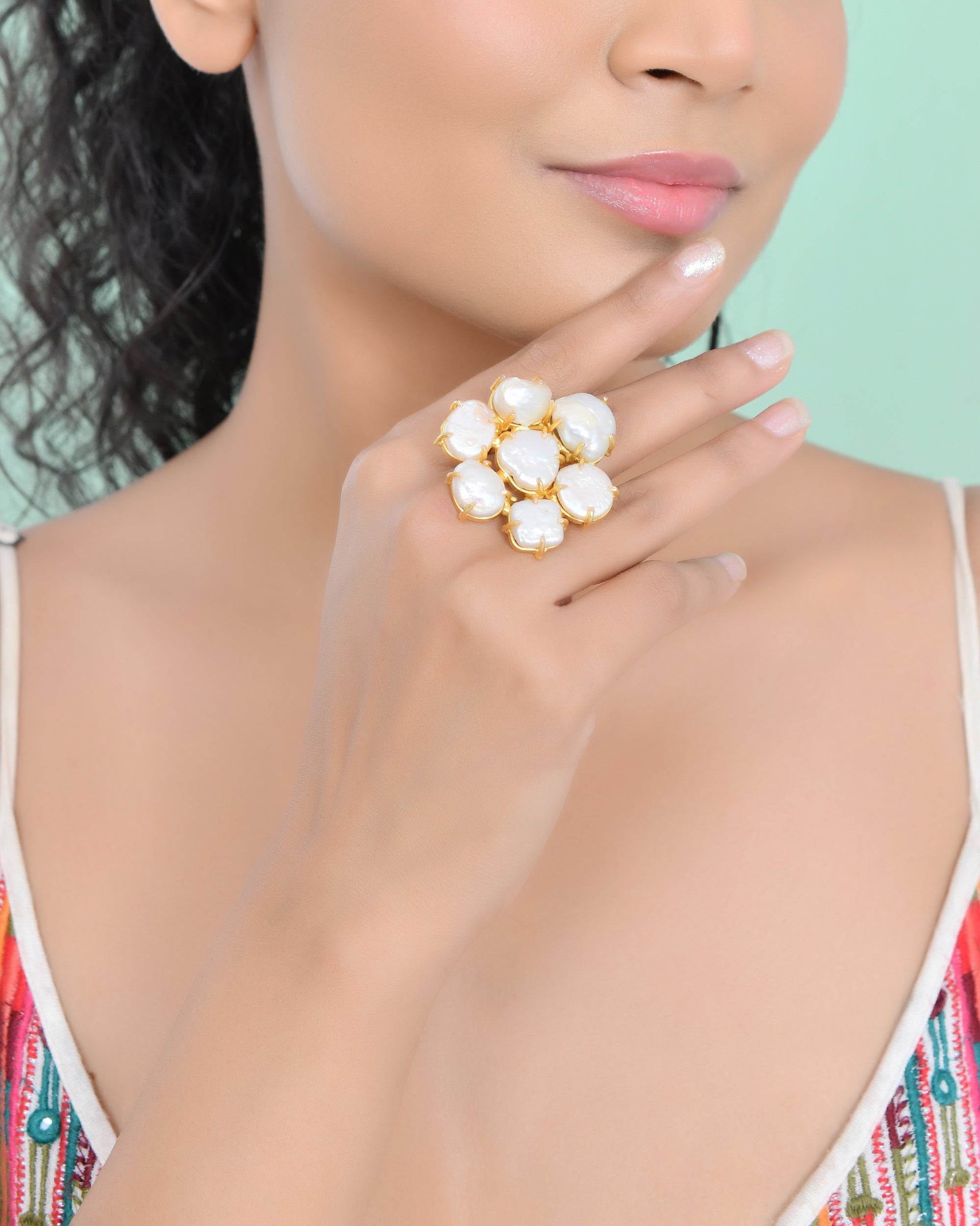 PEARL AFFAIR RING