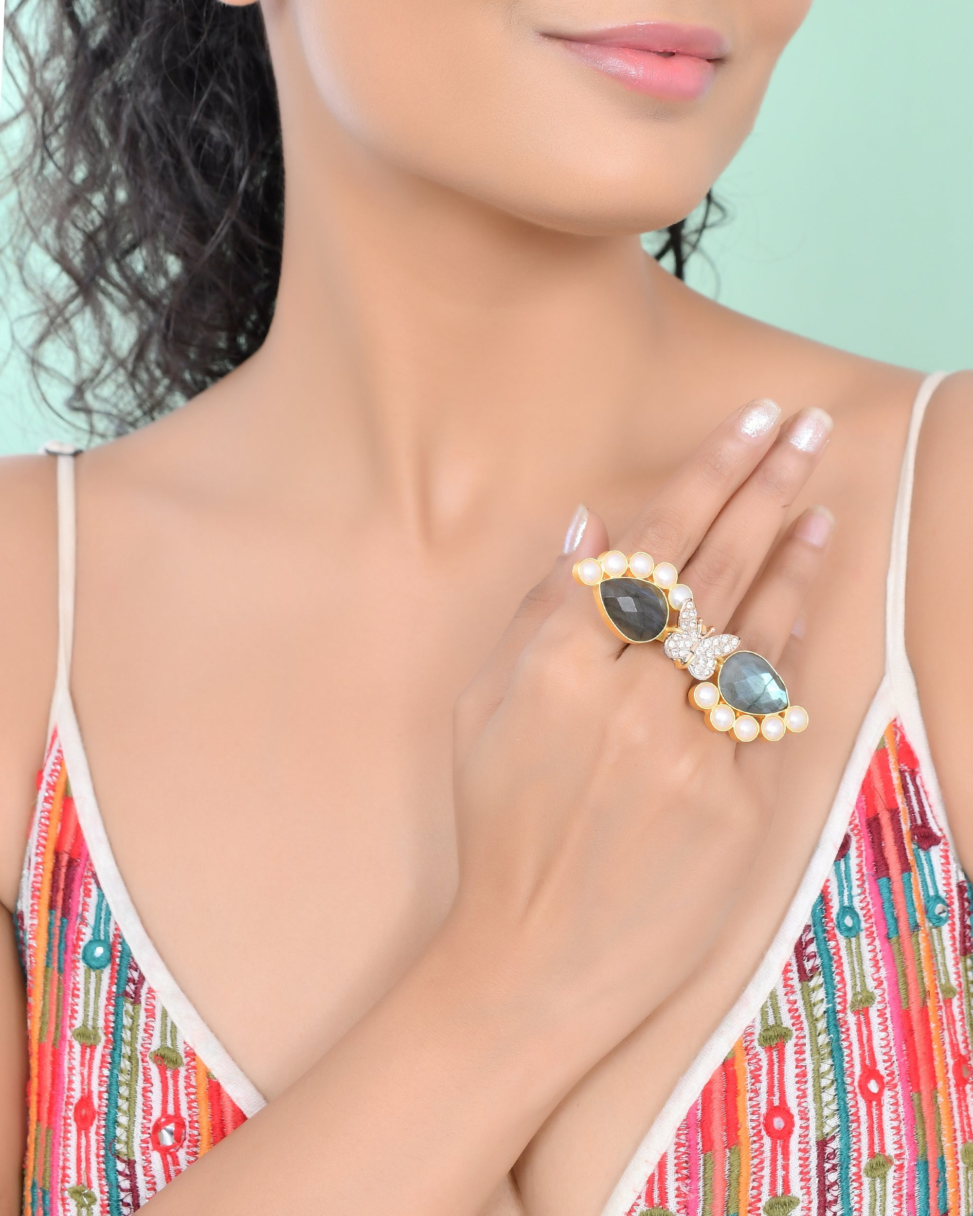 TWO COLLET RING