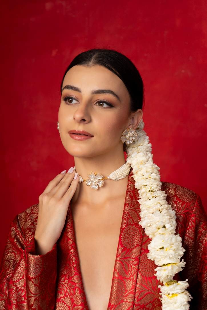 Mah-noor necklace with Tops