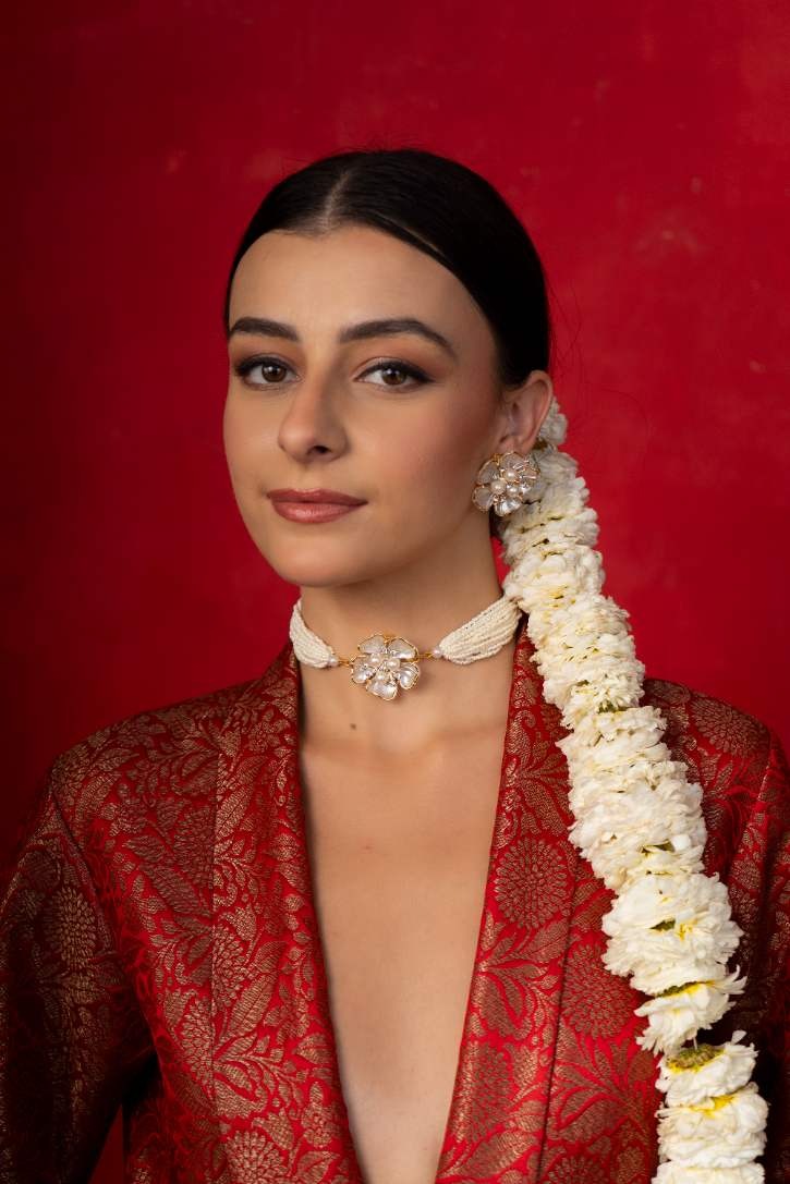 Mah-noor necklace with Tops
