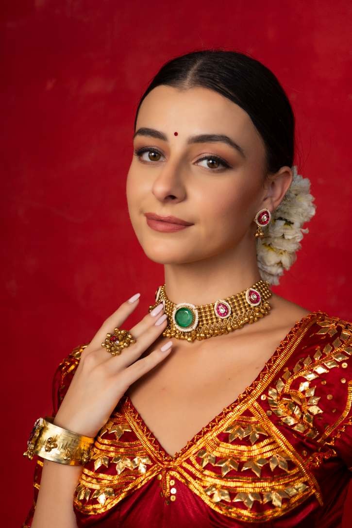 Tabassum Necklace with earings