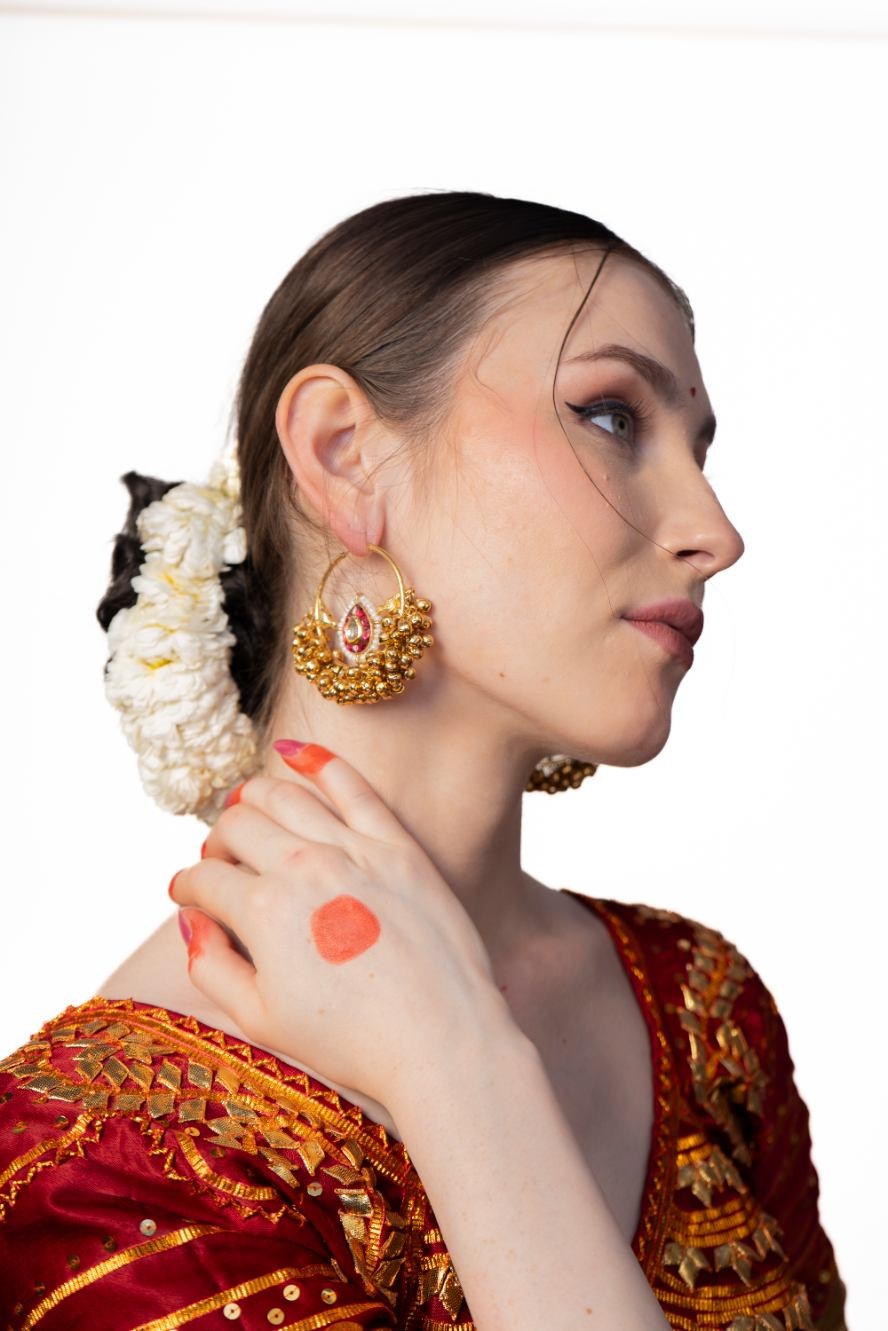 Meher-o-Mah Loop earings