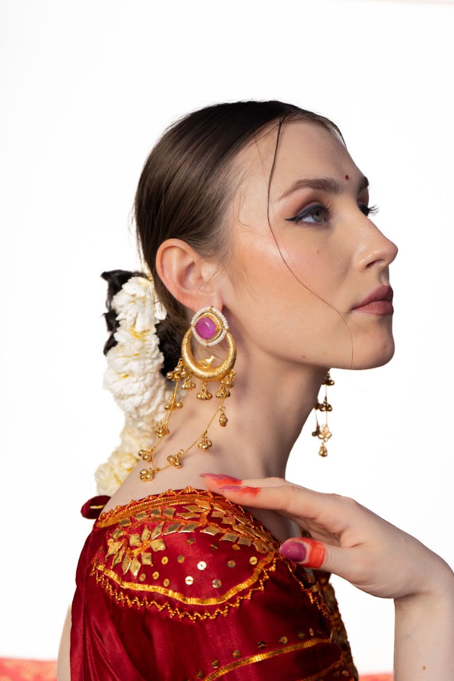Aks-e-Mehtab earings