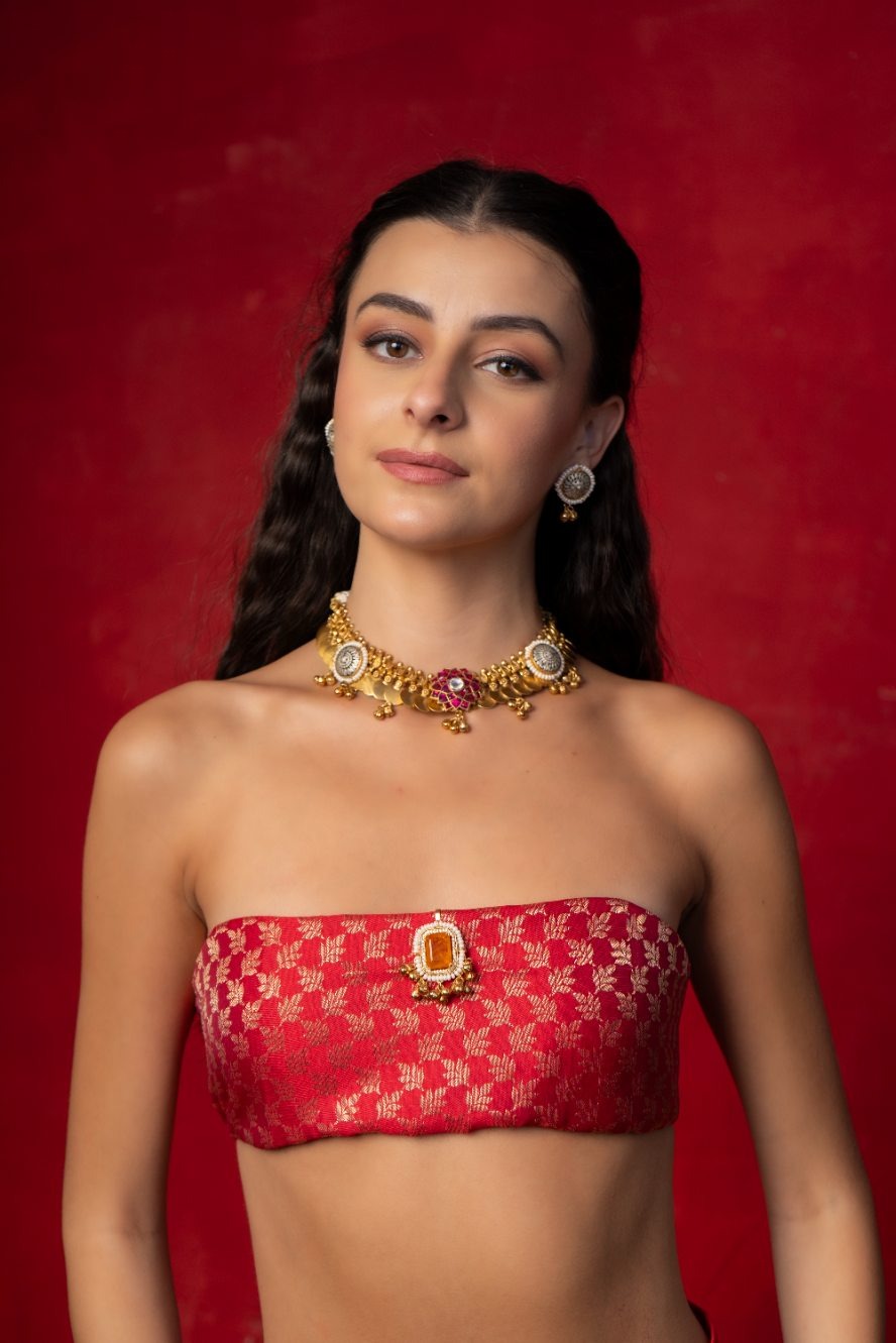 Zeenat necklace with earings
