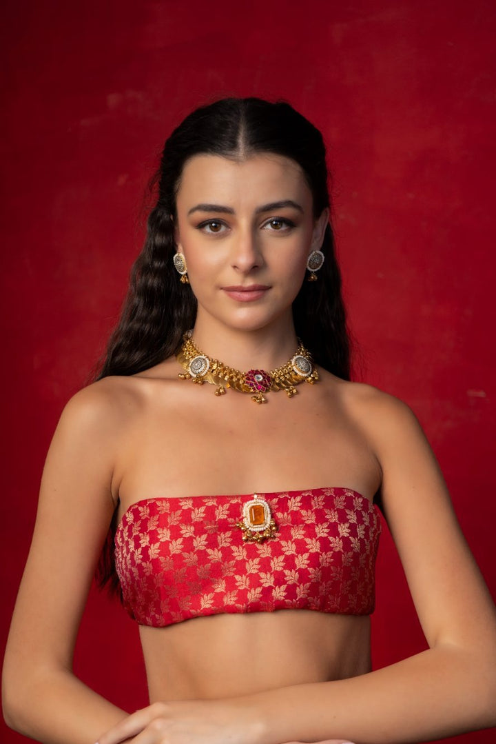 Zeenat necklace with earings