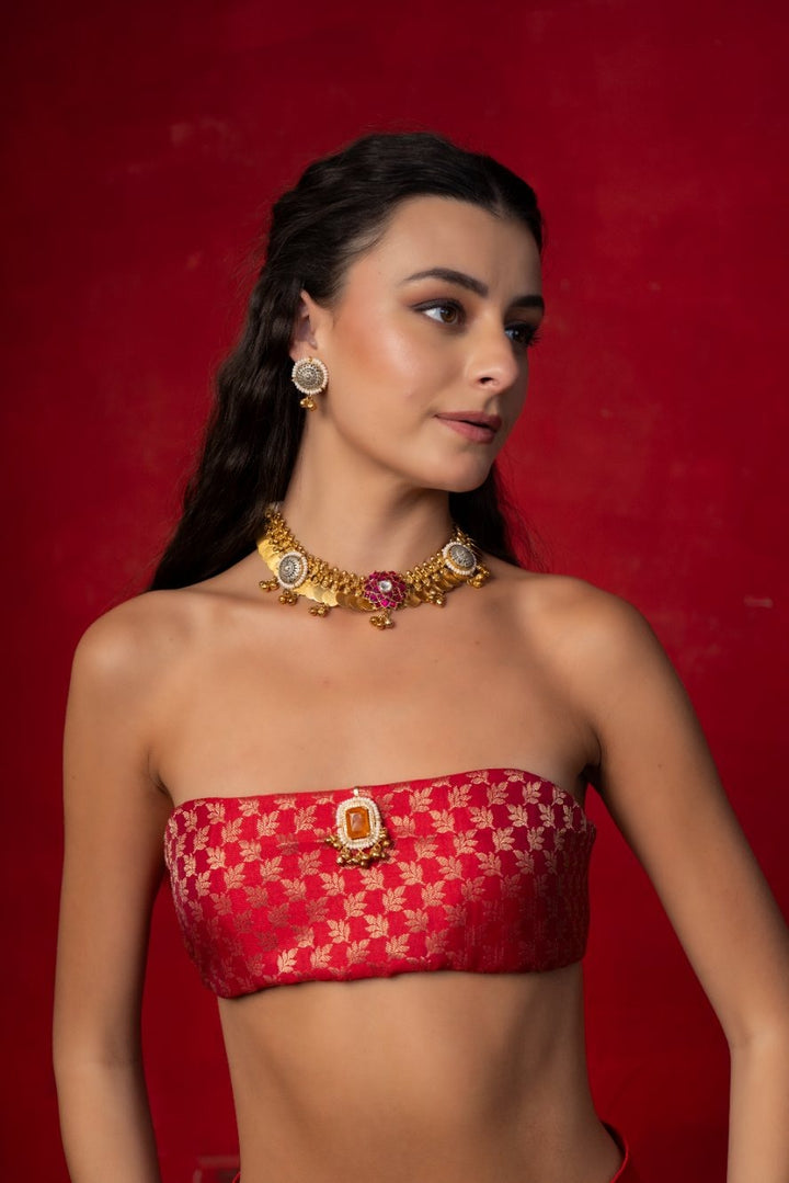 Zeenat necklace with earings