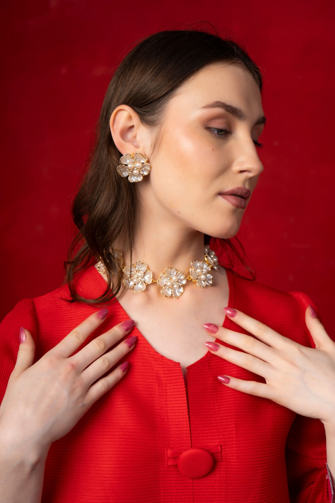 Khoobsurat Ruh necklace set