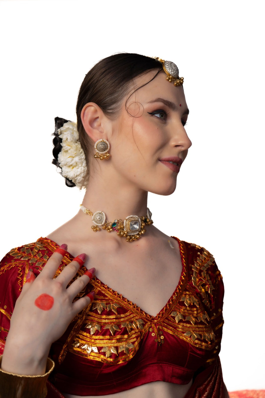 Dhum Dhaam necklace with earings