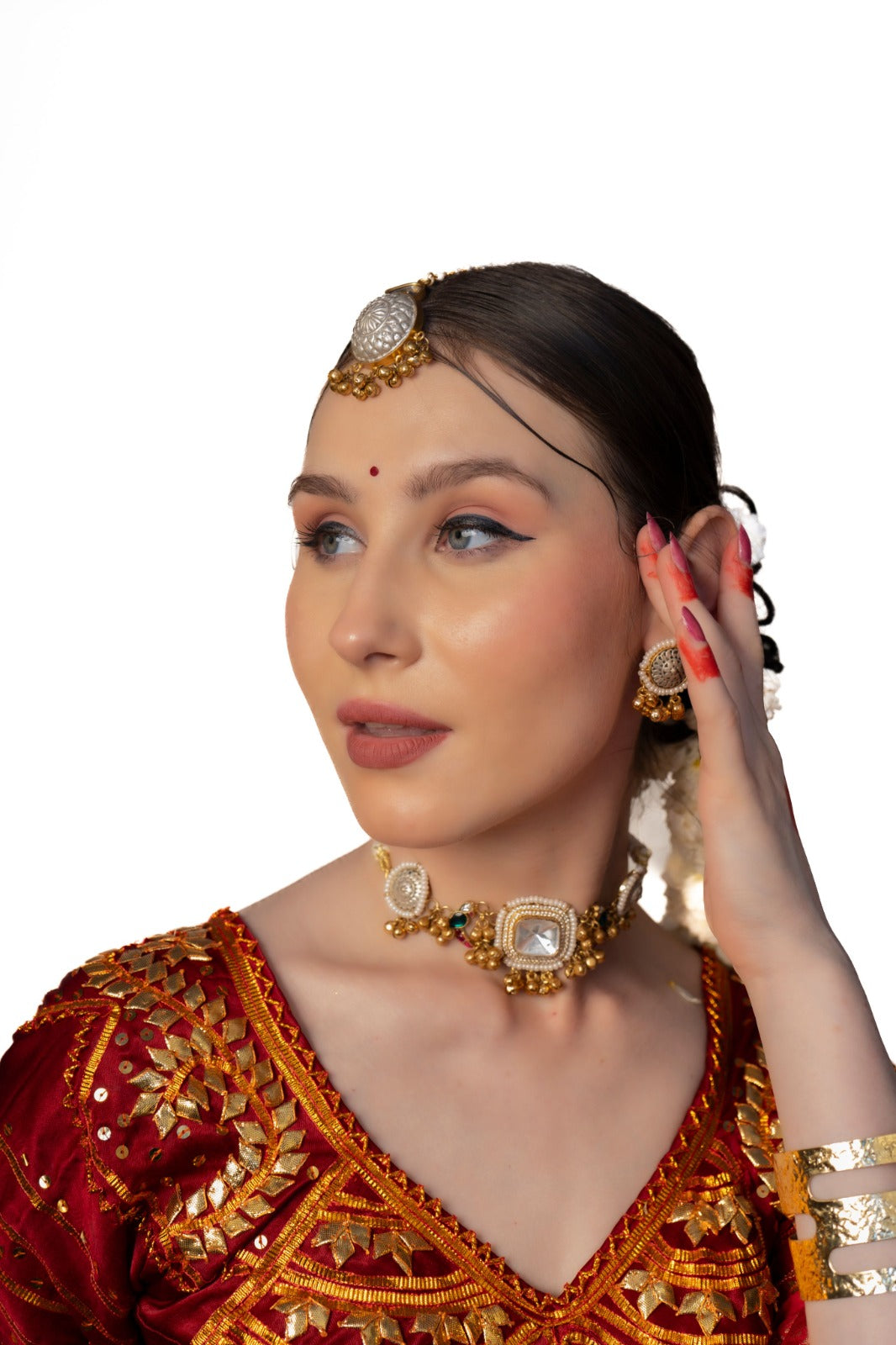 Dhum Dhaam necklace with earings