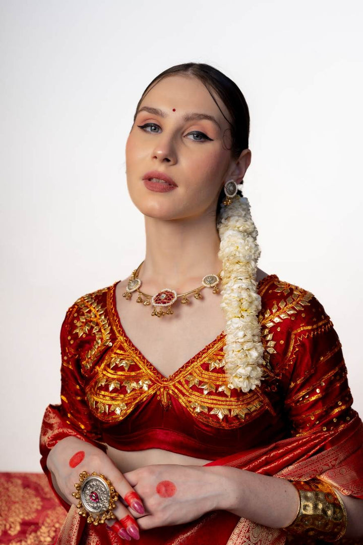 Suroor - Hasli necklace with tops