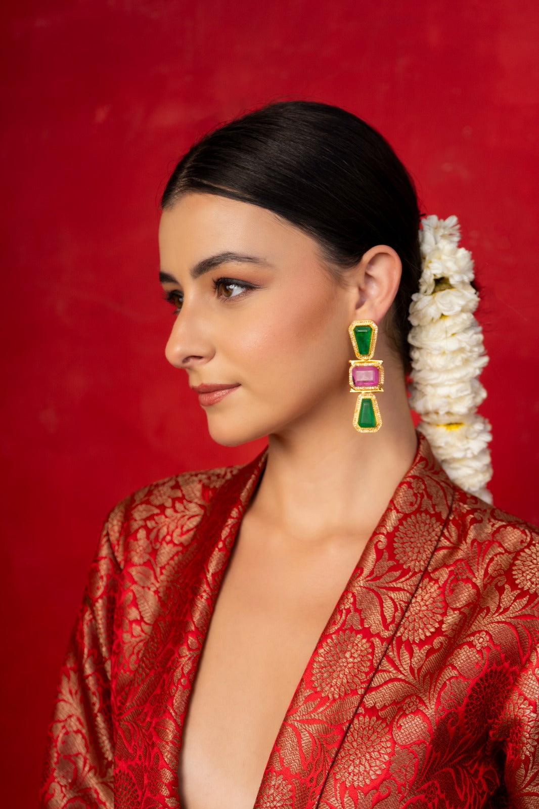 Colour Cracker earings