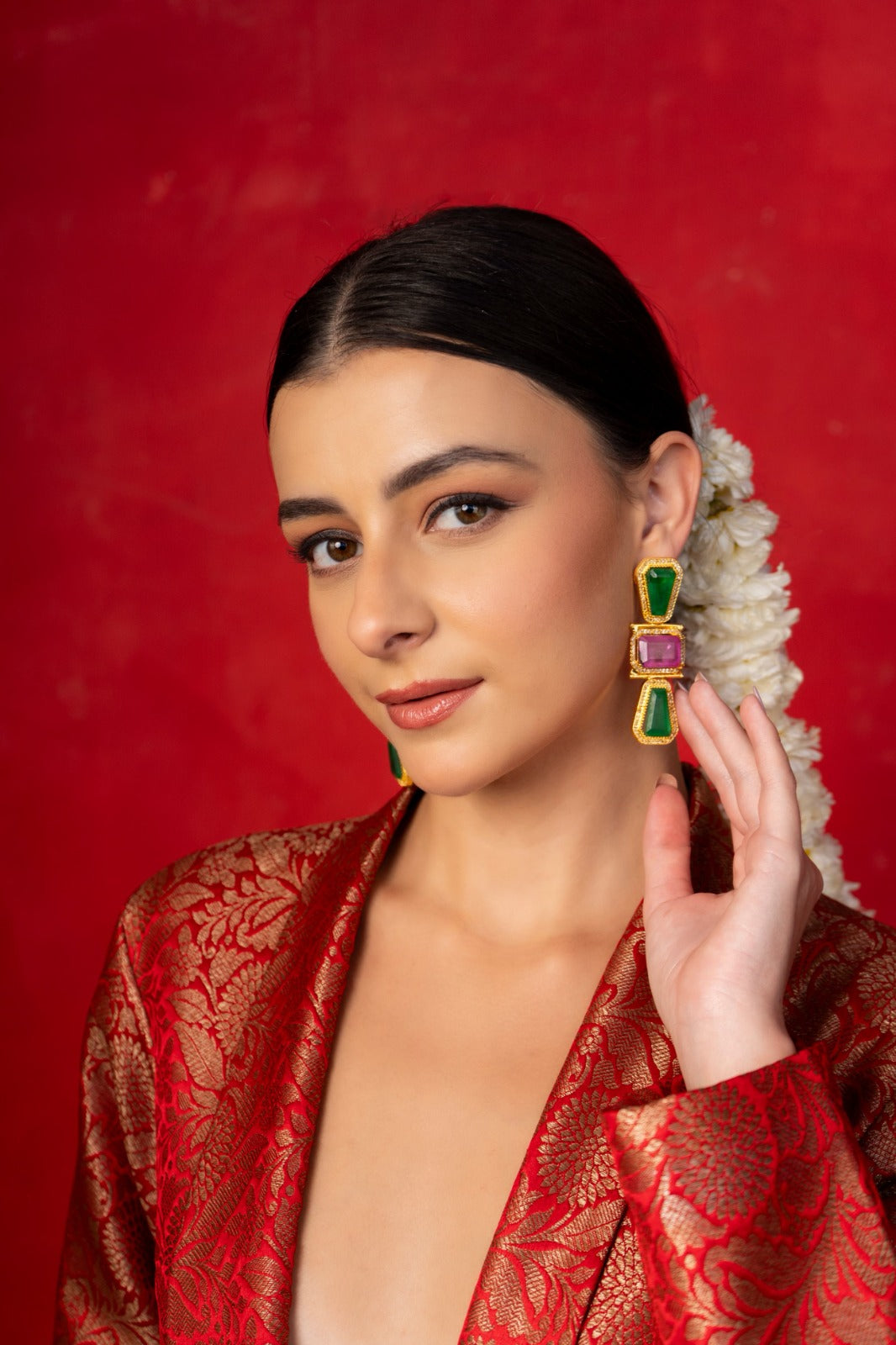 Colour Cracker earings